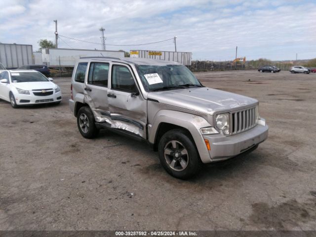 Auction sale of the 2008 Jeep Liberty Sport, vin: 1J8GN28K28W144104, lot number: 39287592