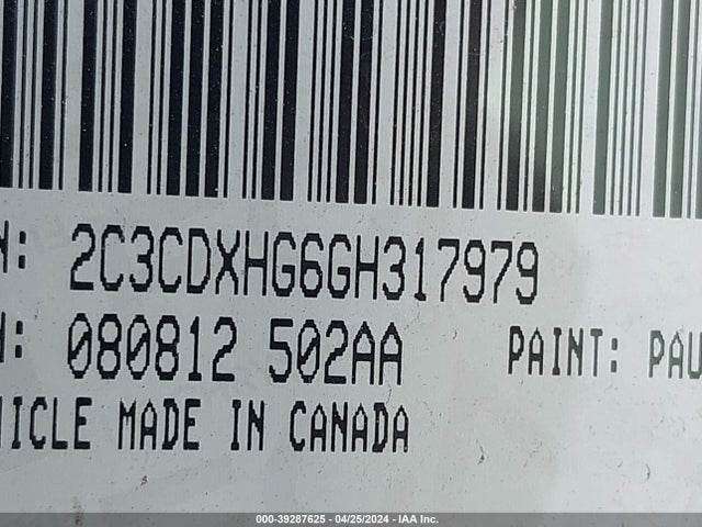 Dodge Charger Sxt 2016 2C3CDXHG6GH317979 Image 9