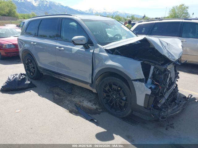 2022 Kia Telluride Sx მანქანა იყიდება აუქციონზე, vin: 5XYP5DHC4NG323183, აუქციონის ნომერი: 39287626