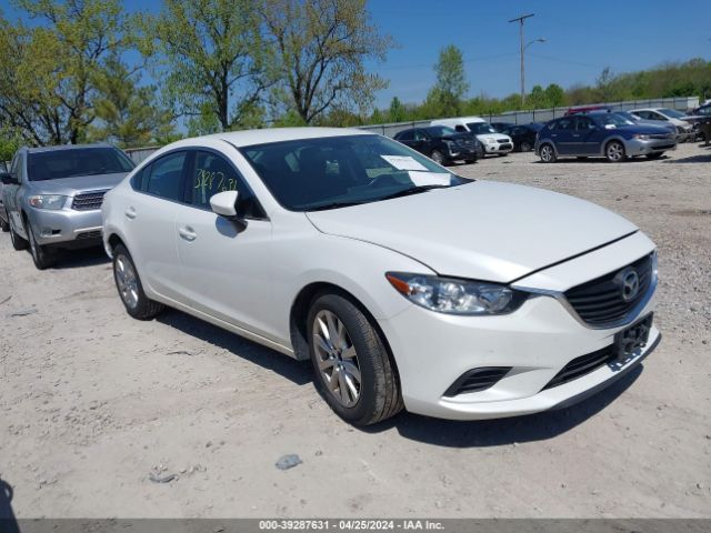 39287631 :رقم المزاد ، JM1GJ1U55G1471234 vin ، 2016 Mazda Mazda6 I Sport مزاد بيع