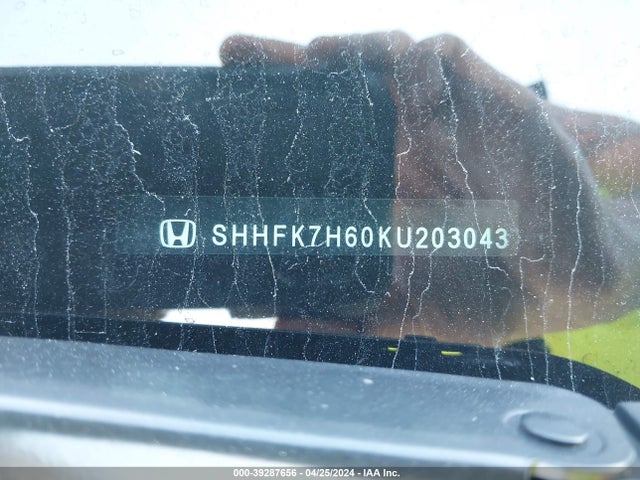 Honda CIVIC EX 2019 SHHFK7H60KU203043 Image 9