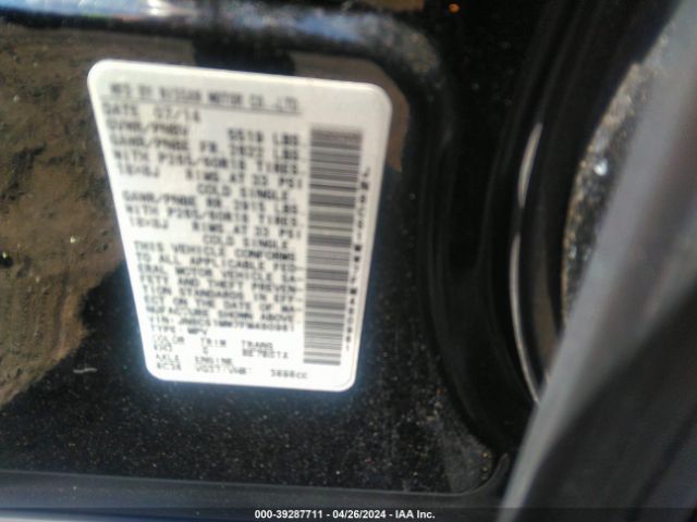 JN8CS1MW7FM480961 Infiniti QX70