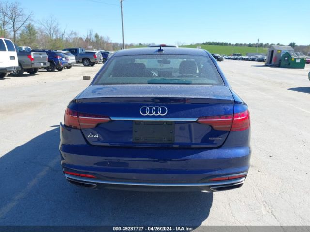 WAUENAF48LA072809 Audi A4 Premium Plus 45 Tfsi Quattro S Tronic