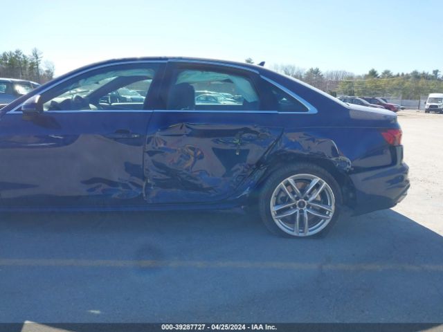 WAUENAF48LA072809 Audi A4 Premium Plus 45 Tfsi Quattro S Tronic