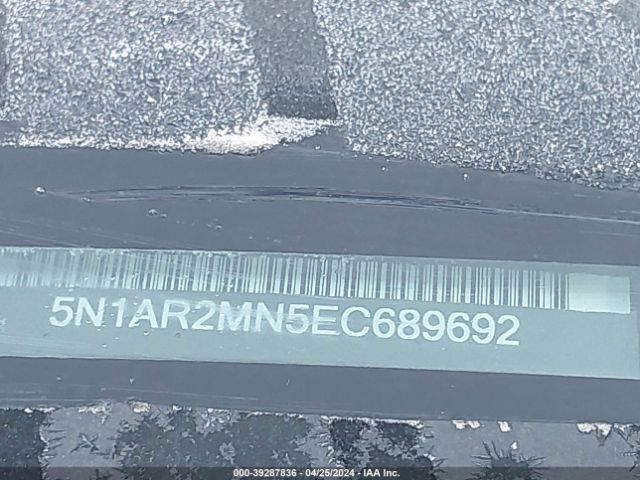 5N1AR2MN5EC689692 Nissan Pathfinder Sv