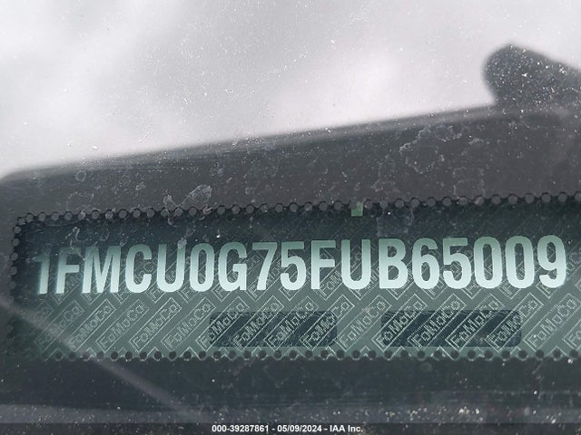 Ford ESCAPE SE 2015 1FMCU0G75FUB65009 Image 9