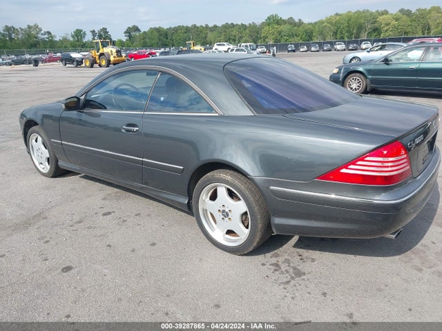 39287865 :رقم المزاد ، WDBPJ75J92A030390 vin ، 2002 Mercedes-benz Cl 500 مزاد بيع