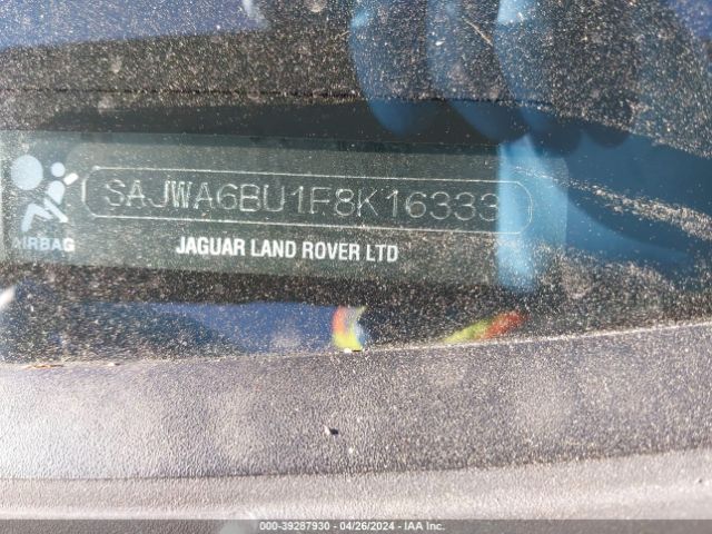 SAJWA6BU1F8K16333 Jaguar F-TYPE S
