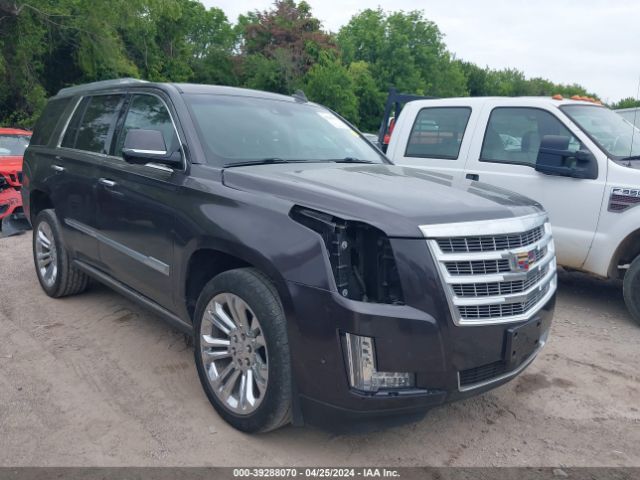 2018 Cadillac Escalade Premium Luxury მანქანა იყიდება აუქციონზე, vin: 1GYS3CKJXJR187312, აუქციონის ნომერი: 39288070