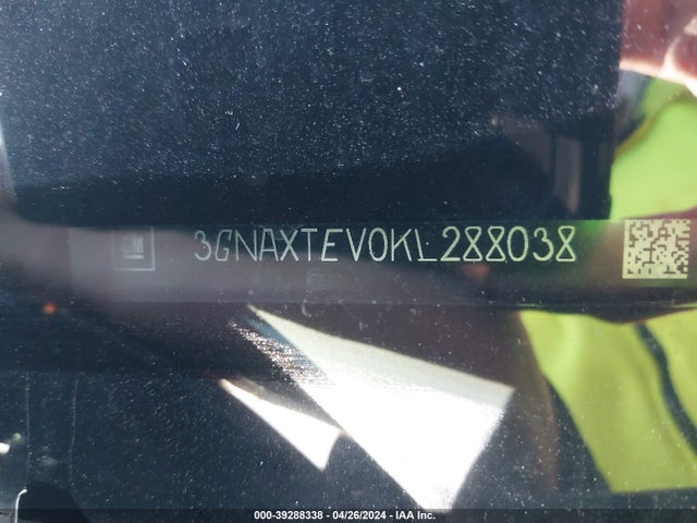 Chevrolet EQUINOX LT 2019 3GNAXTEV0KL288038 Image 9