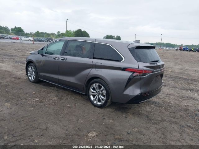 5TDERKEC8MS066051 Toyota Sienna Platinum