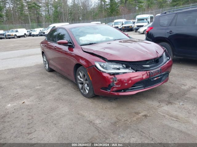 Aukcja sprzedaży 2016 Chrysler 200 S, vin: 1C3CCCBG9GN111261, numer aukcji: 39288537