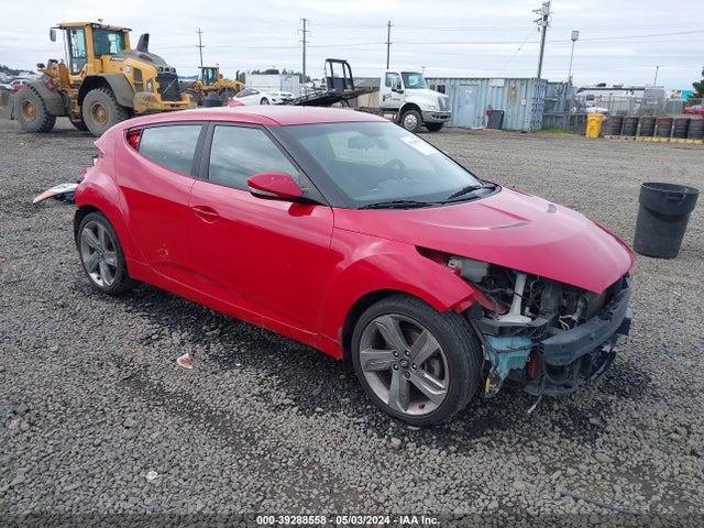 Hyundai Veloster Turbo W/black 2014 KMHTC6AE5EU196319 Image 1