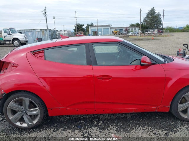 Hyundai Veloster Turbo W/black 2014 KMHTC6AE5EU196319 Image 14