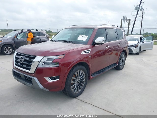 Nissan Armada Platinum 2wd 2021 JN8AY2DA0M9374559 Image 2