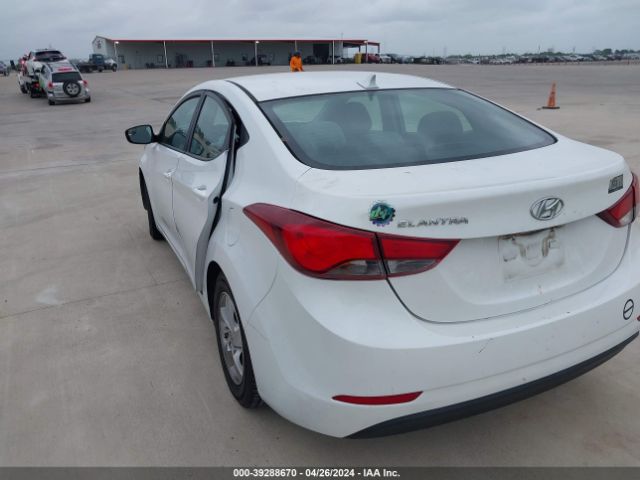 5NPDH4AE4FH623046 Hyundai ELANTRA SE
