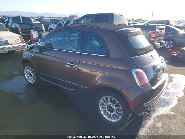 2012 FIAT 500C 3C3CFFER4CT109403 Photo 2
