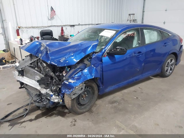 Honda Civic Lx 2019 2HGFC2F67KH569596 Image 2