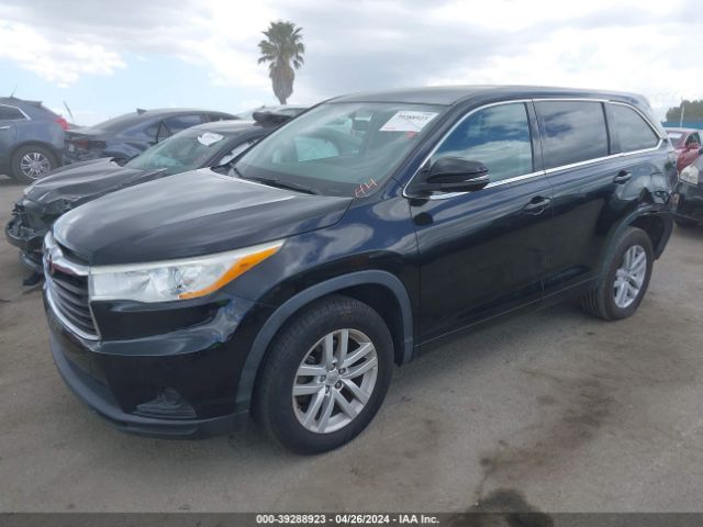 5TDZKRFH1ES013928 Toyota Highlander Le V6