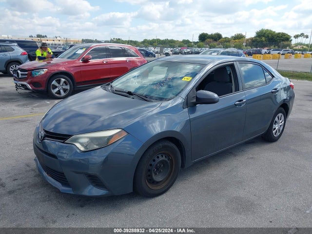 Toyota COROLLA L 2014 2T1BURHE1EC105418 Image 2