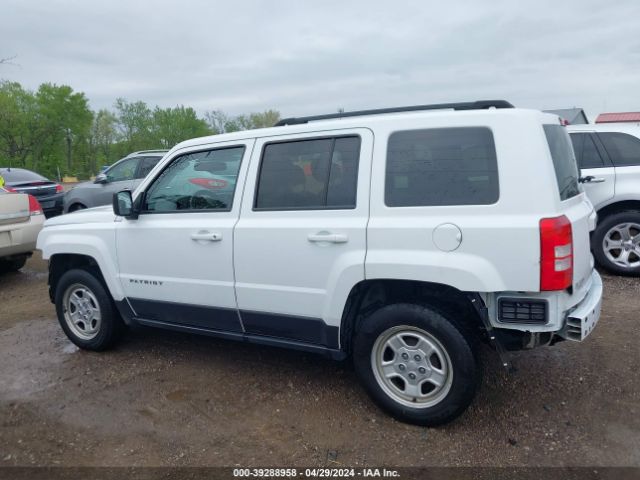 1C4NJPBA5GD747405 Jeep Patriot Sport