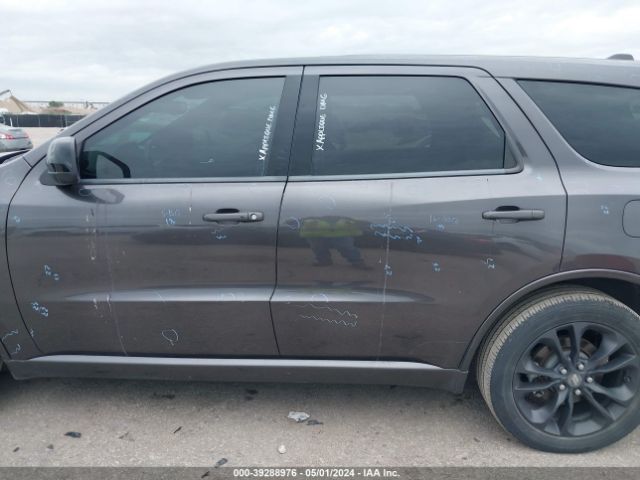 1C4RDHAG5MC661131 Dodge Durango Sxt Plus Rwd