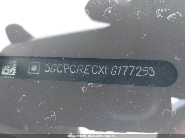 Chevrolet Silverado 1500 1lt 2015 3GCPCRECXFG177253 Image 9