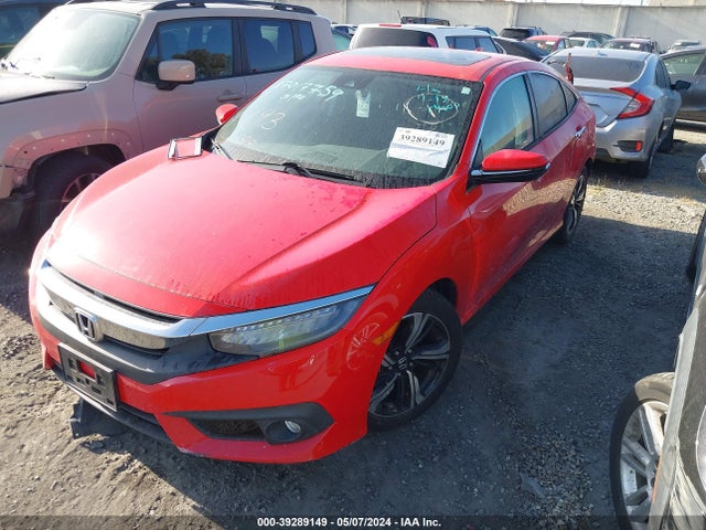 Honda Civic Touring 2016 2HGFC1F90GH645042 Image 2