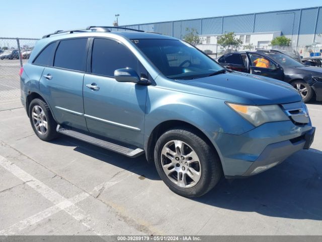 Auction sale of the 2007 Acura Mdx Technology Package, vin: 2HNYD28417H516295, lot number: 39289179