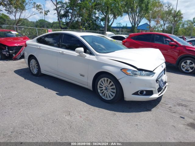 Продаж на аукціоні авто 2014 Ford Fusion Energi Titanium, vin: 3FA6P0SU7ER105668, номер лоту: 39289186