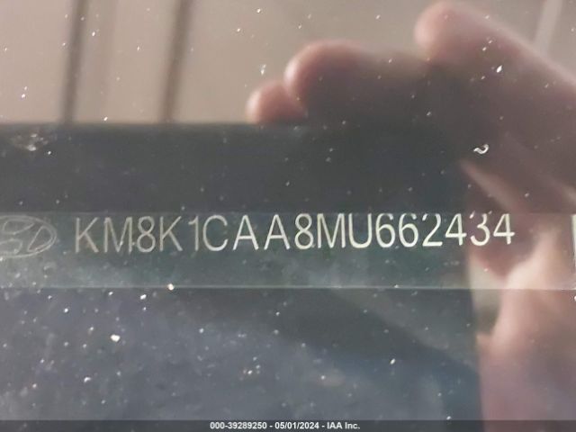 KM8K1CAA8MU662434 Hyundai Kona Se