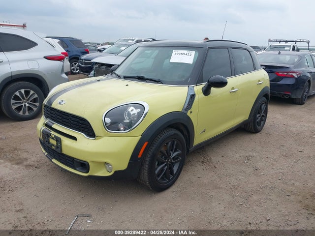2012 MINI COOPER S COUNTRYMAN WMWZC5C51CWL63456 Photo 1