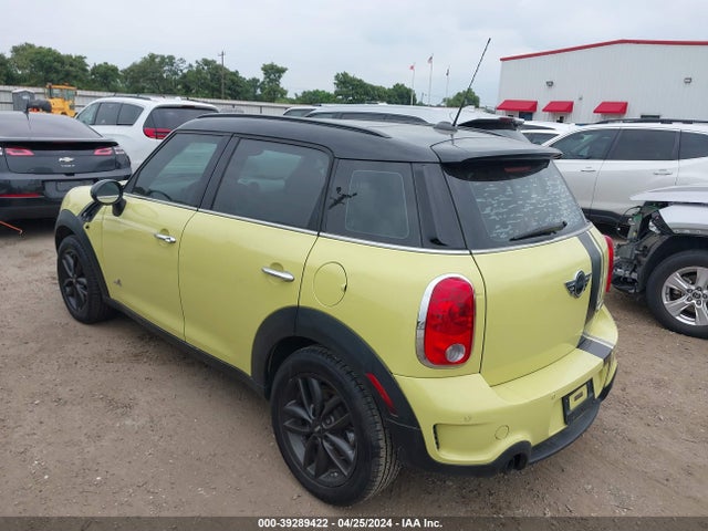 2012 MINI COOPER S COUNTRYMAN WMWZC5C51CWL63456 Photo 2