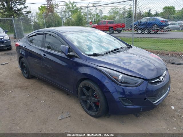 Auction sale of the 2013 Hyundai Elantra Gls, vin: 5NPDH4AE8DH282988, lot number: 39289492