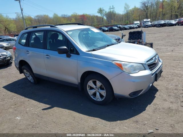 Auction sale of the 2015 Subaru Forester 2.5i, vin: JF2SJABC3FH512107, lot number: 39289545