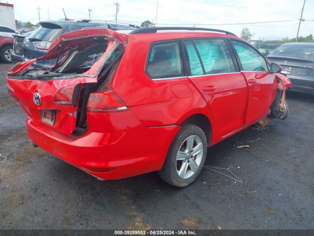 3VWFA7AU6FM519302 Volkswagen Golf Sportwagen Tdi S 4-door