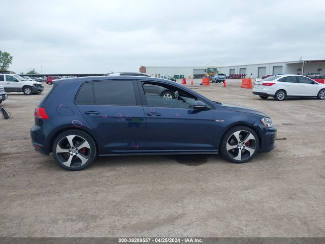 3VW4T7AU6HM076153 Volkswagen Golf Gti Autobahn 4-door/s 4-door/se 4-door/sport 4-door