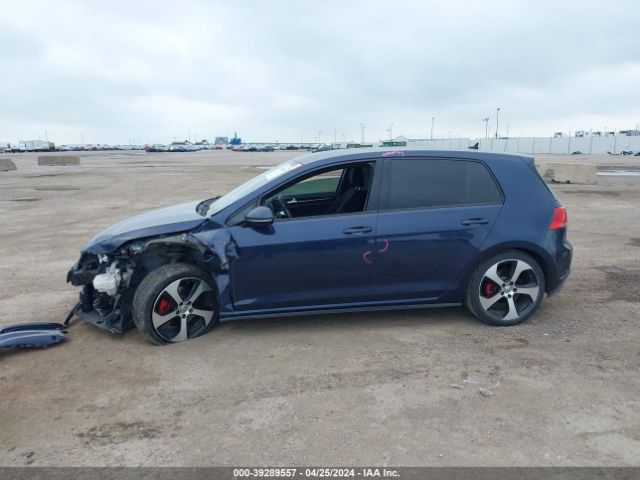 3VW4T7AU6HM076153 Volkswagen Golf Gti Autobahn 4-door/s 4-door/se 4-door/sport 4-door