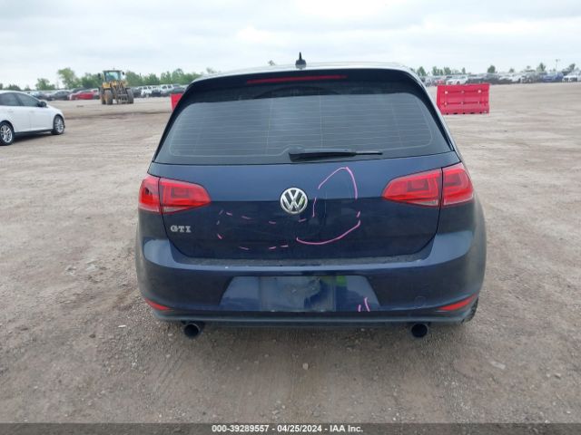 3VW4T7AU6HM076153 Volkswagen Golf Gti Autobahn 4-door/s 4-door/se 4-door/sport 4-door