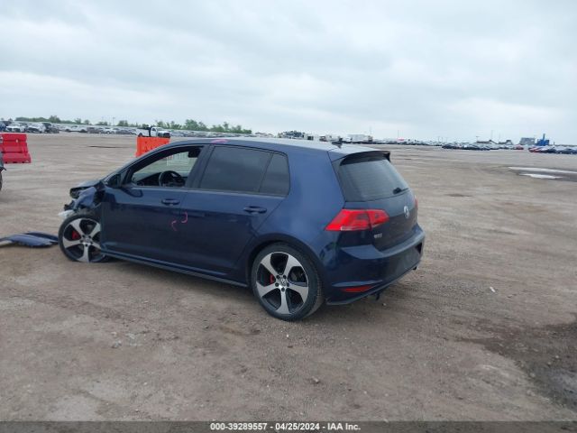 3VW4T7AU6HM076153 Volkswagen Golf Gti Autobahn 4-door/s 4-door/se 4-door/sport 4-door