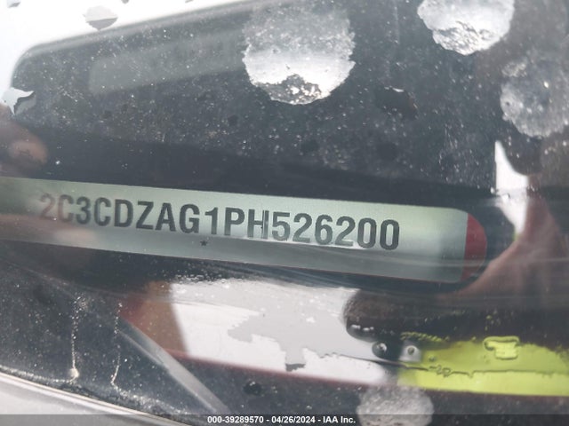 Dodge Challenger Sxt 2023 2C3CDZAG1PH526200 Image 9
