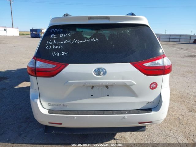 5TDYK3DC2GS763440 Toyota Sienna Xle/limited