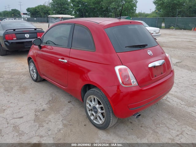 2013 FIAT 500 3C3CFFARXDT570516 Photo 2