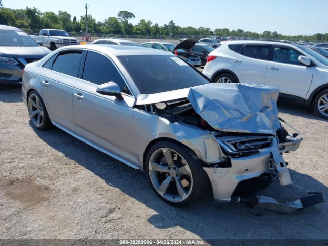 2017 Audi A4 Prestige მანქანა იყიდება აუქციონზე, vin: WAUFNAF4XHN042828, აუქციონის ნომერი: 39289906