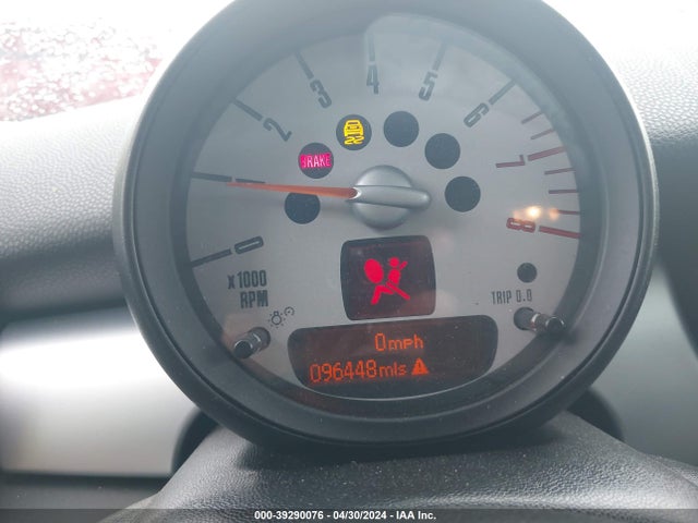 2012 MINI COOPER WMWZG3C50CTY32076 Photo 6