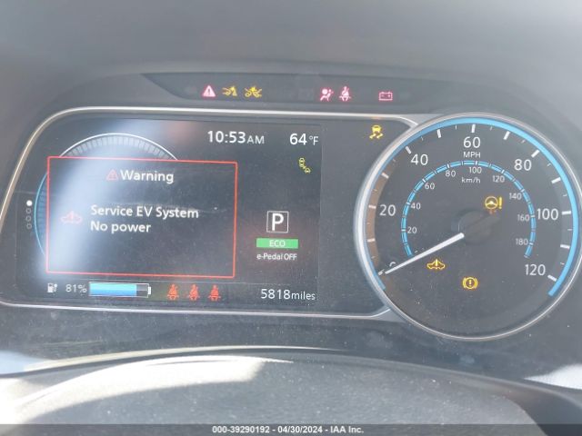1N4CZ1CV0PC563239 Nissan Leaf Sv Plus 60 Kwh