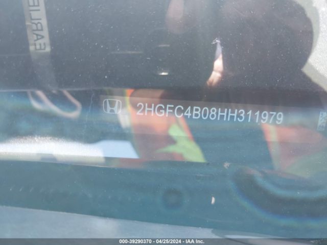 2HGFC4B08HH311979 Honda Civic Lx-p