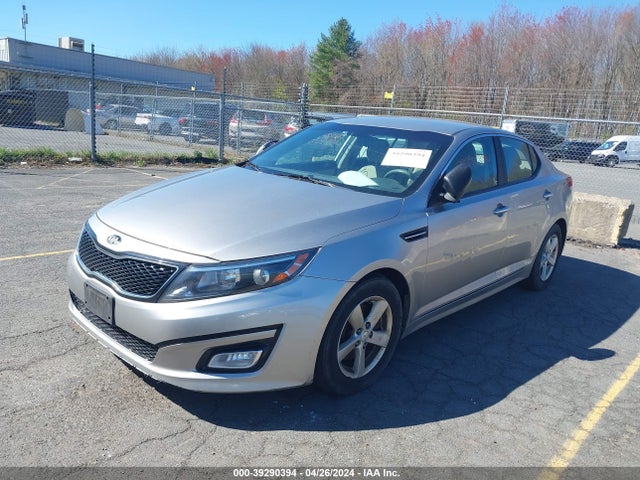 KIA Optima Lx 2014 KNAGM4A76E5449986 Image 2