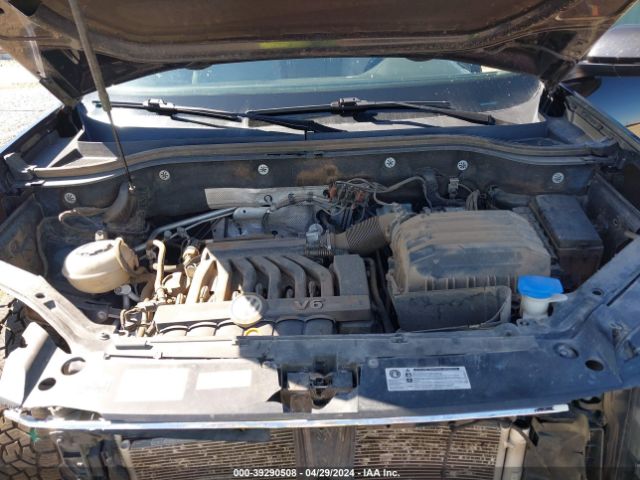 1V2SR2CA5JC536584 Volkswagen Atlas 3.6l V6 Sel