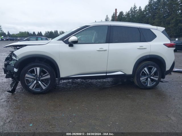 JN8BT3CB3PW462935 Nissan Rogue Sl Intelligent Awd